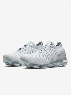 Nike VaporMax Flyknit Shoe in White